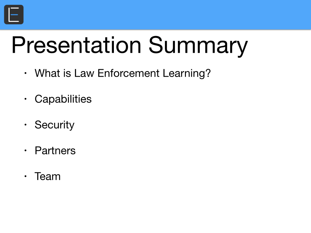 Law Enforcement Learning Overview.002