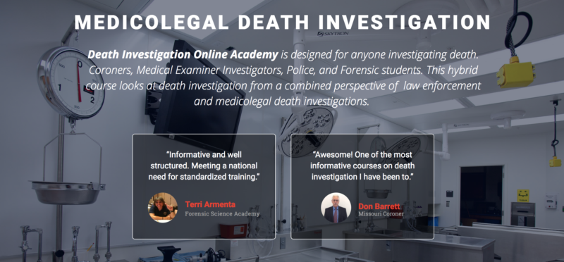 August 2017 – Medicolegal Death Investigation Online Academy » Law ...